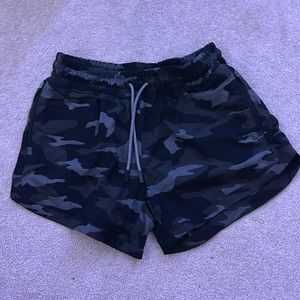 athleta girl camouflage shorts